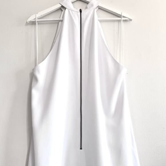Alice + Olivia White Susanna Swing Dress - Picture 9 of 13